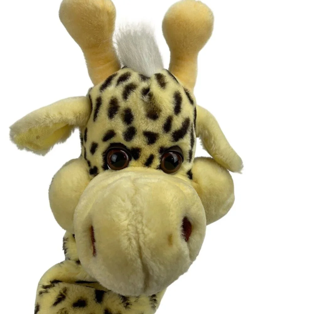 24K Polar Puff Giraffe Hand Puppet 15